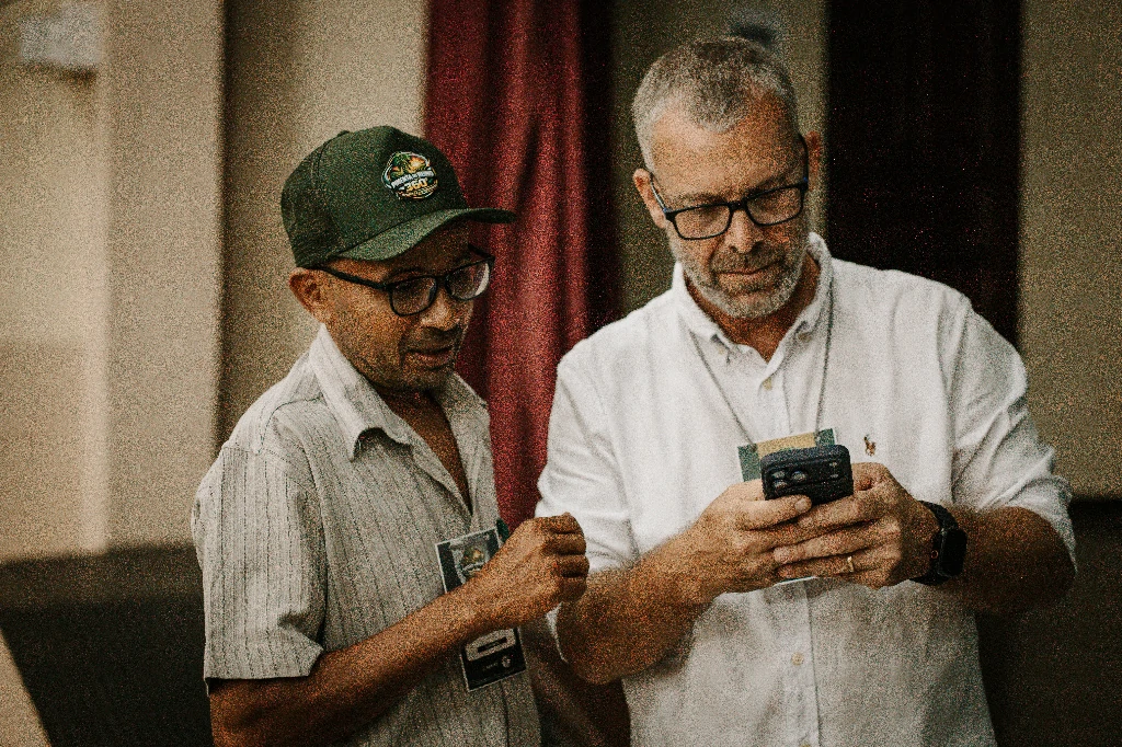 Registro da atuação da Erasmo Agro no campo