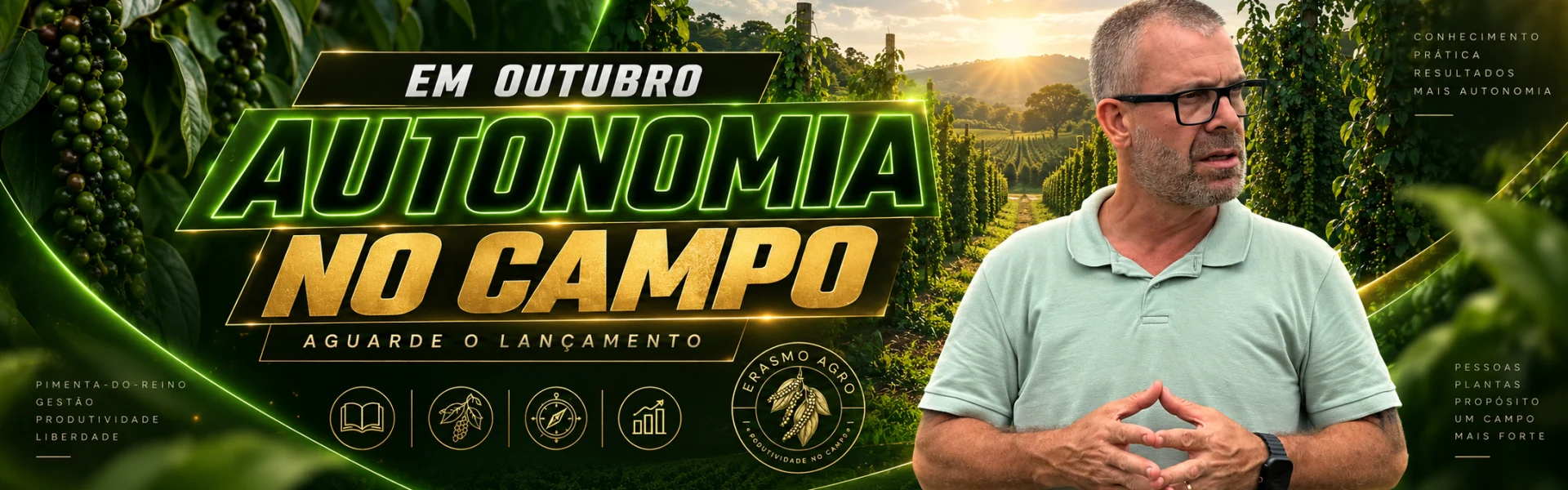 Autonomia no Campo, lançamento em outubro