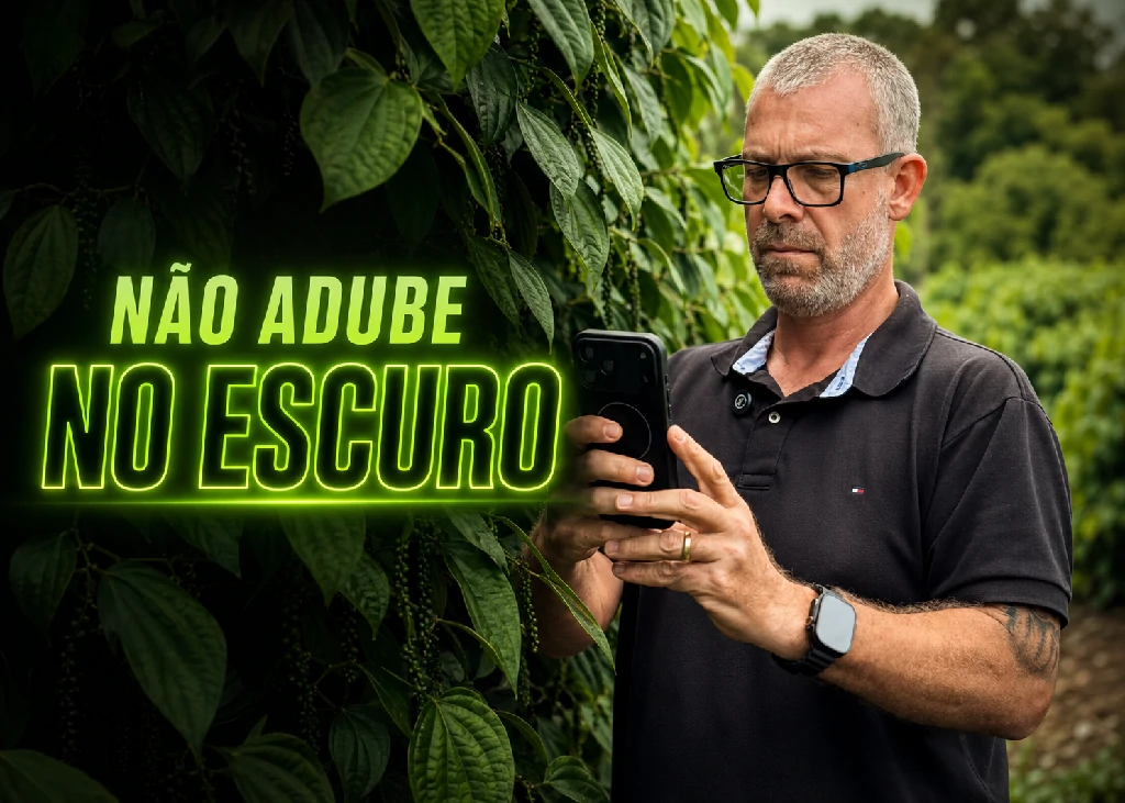 Adubar sem diagnóstico é aplicar dinheiro no escuro